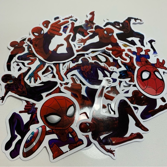 Spiderman Stickers (set of 10) - Picture 2 of 3
